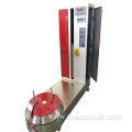 Automatic stretch film wrapping machine with touch screen